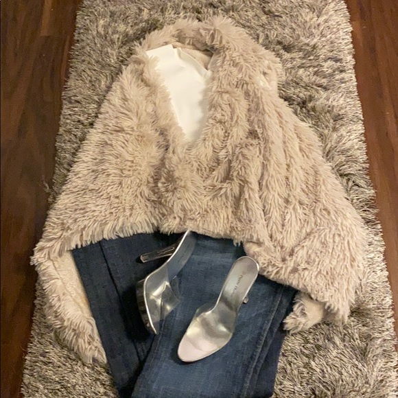 Faux Fur Vest by Kensie - Picture 2 of 7